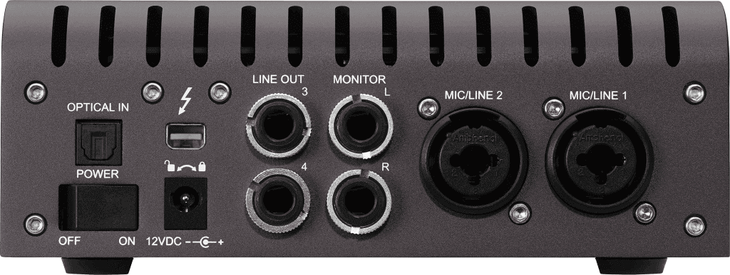 Universal Audio Apollo Twin MKii Back