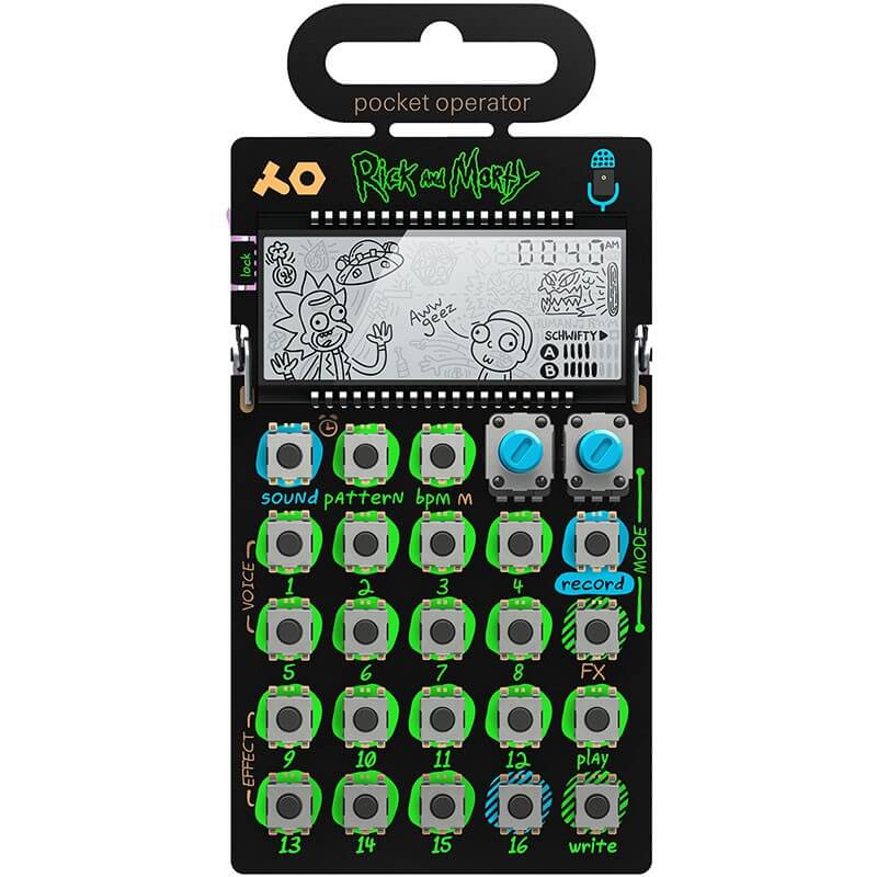 Teenage Engineering PO-137: Rick y Morty