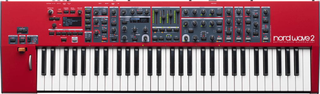 Nord Wave 2 vista superior